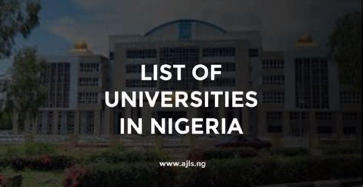 List of Universities in Nigeria